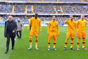 Henrikh Mkhitaryan  Abraham UC Sampdoria v AS Roma - Serie A