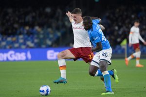 SSC Napoli v AS Roma - Serie A zaniolo koulibaly