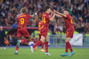 Shomurodov abraham el shaarawy AS Roma v Venezia FC - Serie A