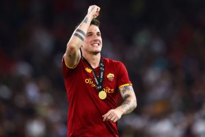 zaniolo AS Roma v Feyenoord - UEFA Europa Conference League Final 2021/22