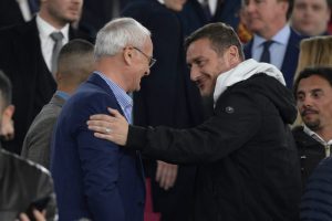 Roma Leicester Totti Ranieri