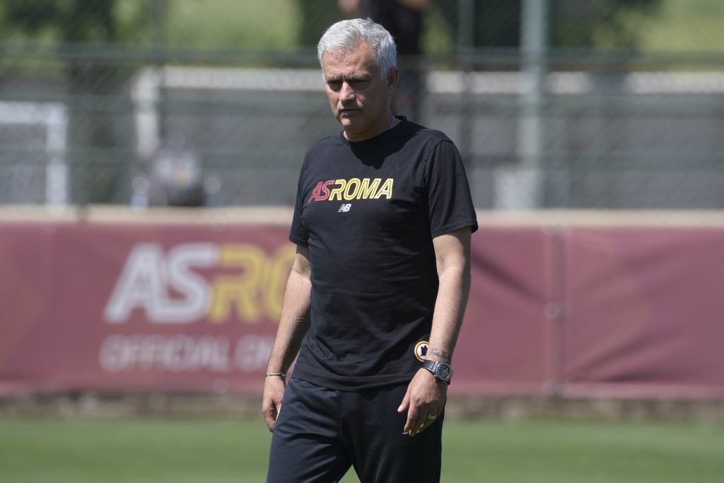 mourinho AS Roma Training Session