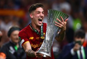 zaniolo AS Roma v Feyenoord - UEFA Europa Conference League Final 2021/22
