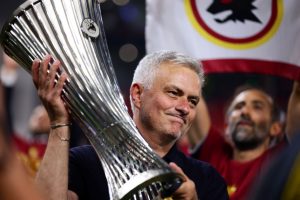mourinho AS Roma v Feyenoord - UEFA Europa Conference League Final 2021/22