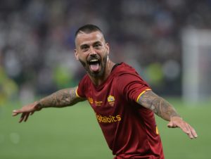 spinazzola AS Roma v Feyenoord - UEFA Europa Conference League Final 2021/22