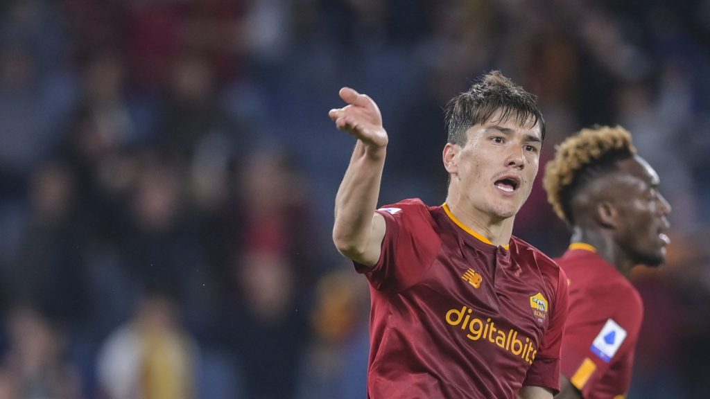 Shomurodov AS Roma v Venezia FC - Serie A