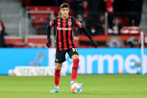hincapie Bayer 04 Leverkusen v VfB Stuttgart - Bundesliga