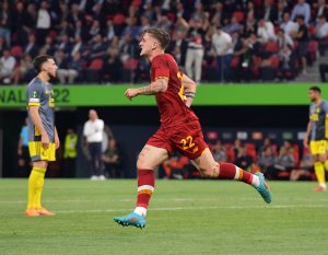 zaniolo AS Roma v Feyenoord - UEFA Europa Conference League Final 2021/22
