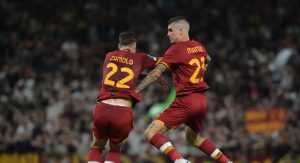 mancini zaniolo AS Roma v Feyenoord - UEFA Europa Conference League Final 2021/22