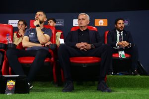 Mourinho AS Roma v Feyenoord - UEFA Europa Conference League Final 2021/22
