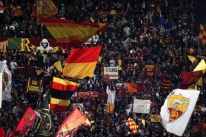 Tifosi AS Roma v Bologna FC - Serie A