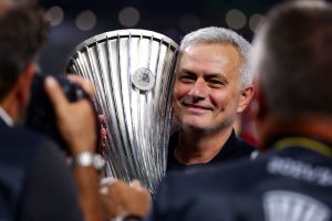 mourinho AS Roma v Feyenoord - UEFA Europa Conference League Final 2021/22