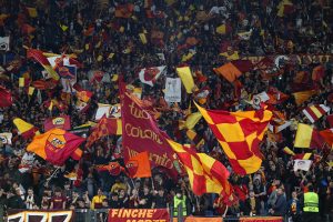 Roma Leicester tifosi giallorossi