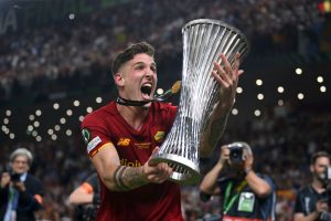 zaniolo AS Roma v Feyenoord - UEFA Europa Conference League Final 2021/22