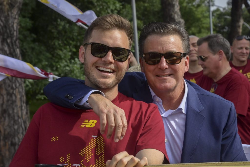 dan ryan friedkin AS Roma UEFA Conference League Victory Parade
