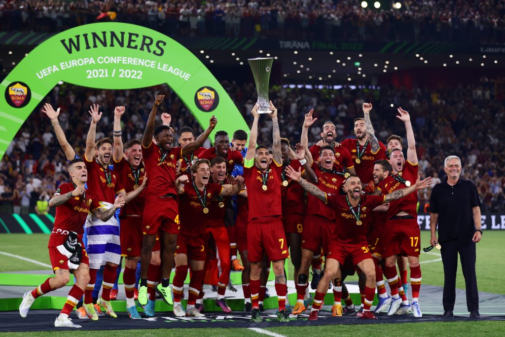 coppa AS Roma v Feyenoord - UEFA Europa Conference League Final 2021/22