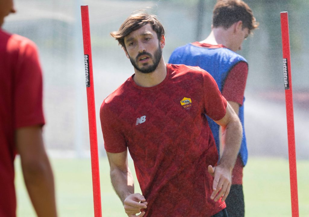 allenamento roma trigoria vina