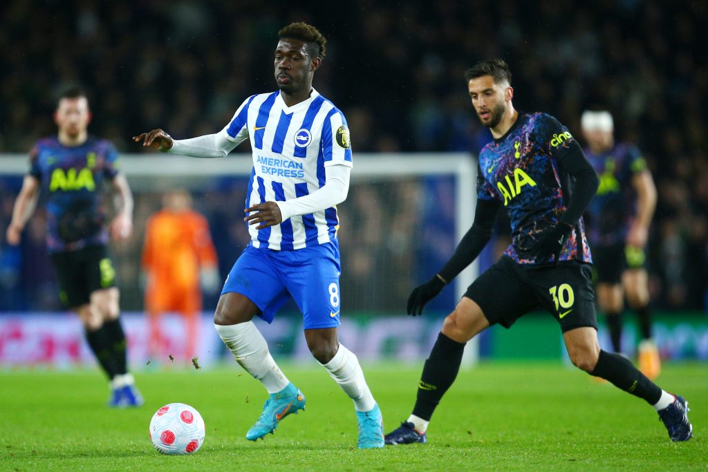 bissouma Brighton &amp; Hove Albion v Tottenham Hotspur - Premier League