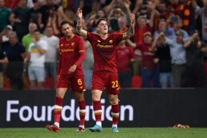 Zaniolo AS Roma v Feyenoord - UEFA Europa Conference League Final 2021/22