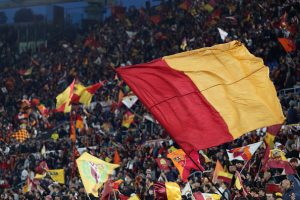 Roma Leicester tifosi giallorossi
