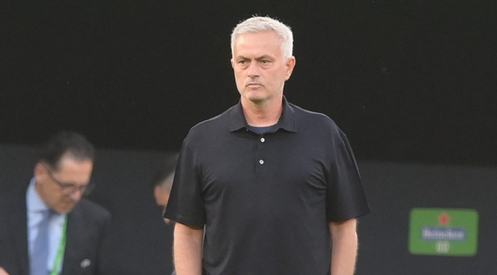 Mourinho AS Roma v Feyenoord - UEFA Europa Conference League Final 2021/22