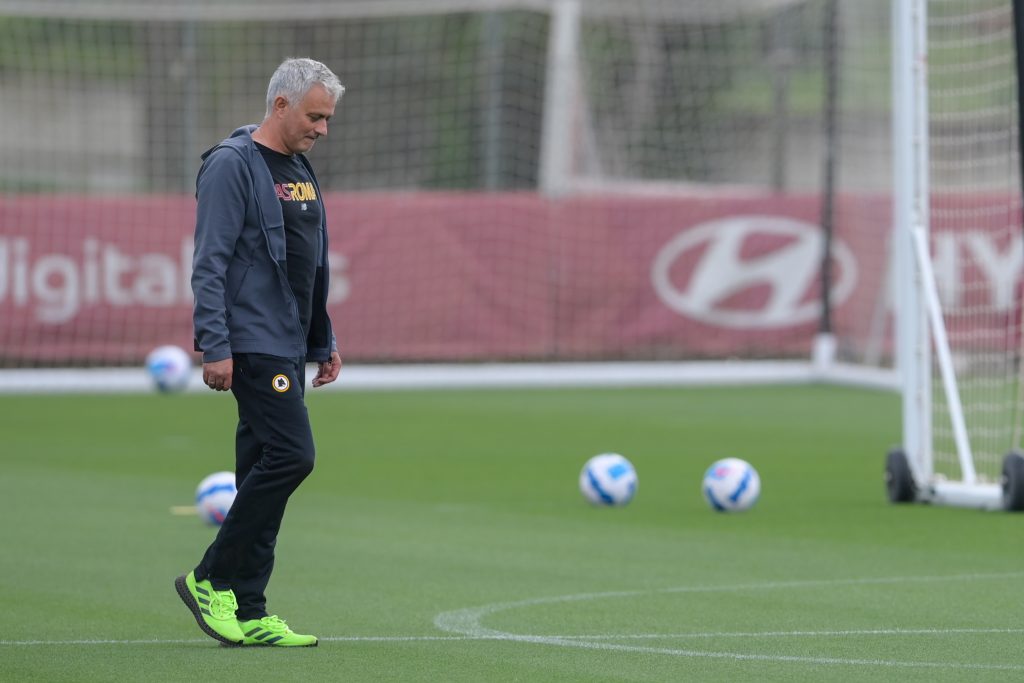 mourinho AS Roma Training Session