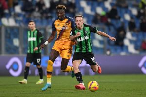 Frattesi Abraham US Sassuolo v AS Roma - Serie A
