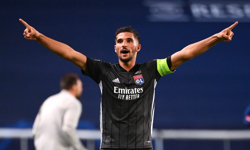 aouar Manchester City v Lyon - UEFA Champions League Quarter Final