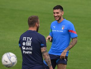 Pellegrini De Rossi Italy Training Session &amp; Press Conference