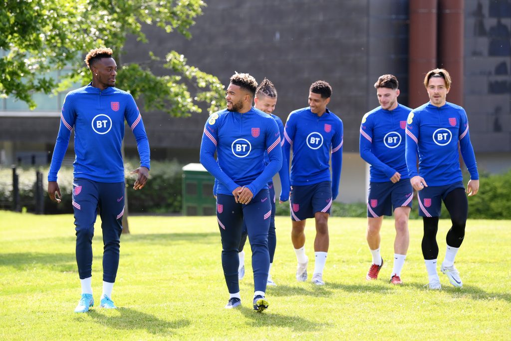 abraham England Men Training Session