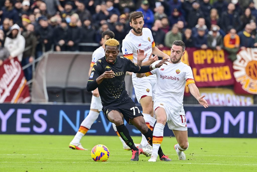 cristante veretout Venezia FC v AS Roma - Serie A