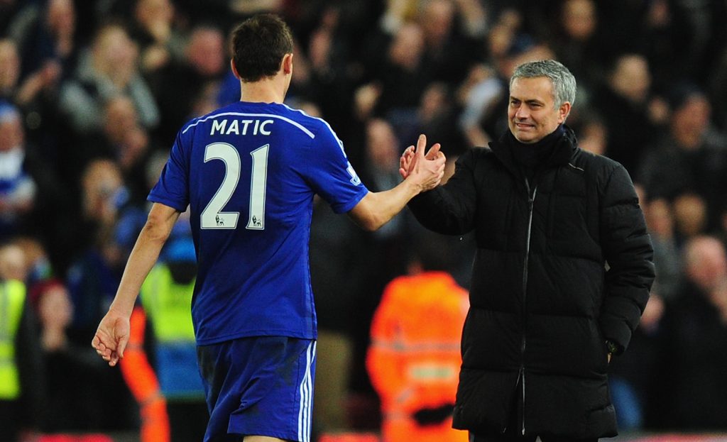 Stoke City v Chelsea - Premier League Matic Mourinho