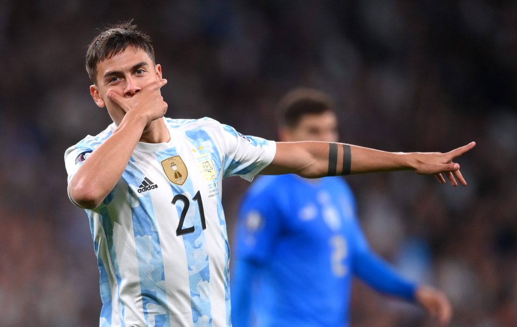 dybala Italy v Argentina - Finalissima 2022