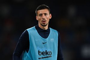 Lenglet Levante UD v FC Barcelona - La Liga Santander