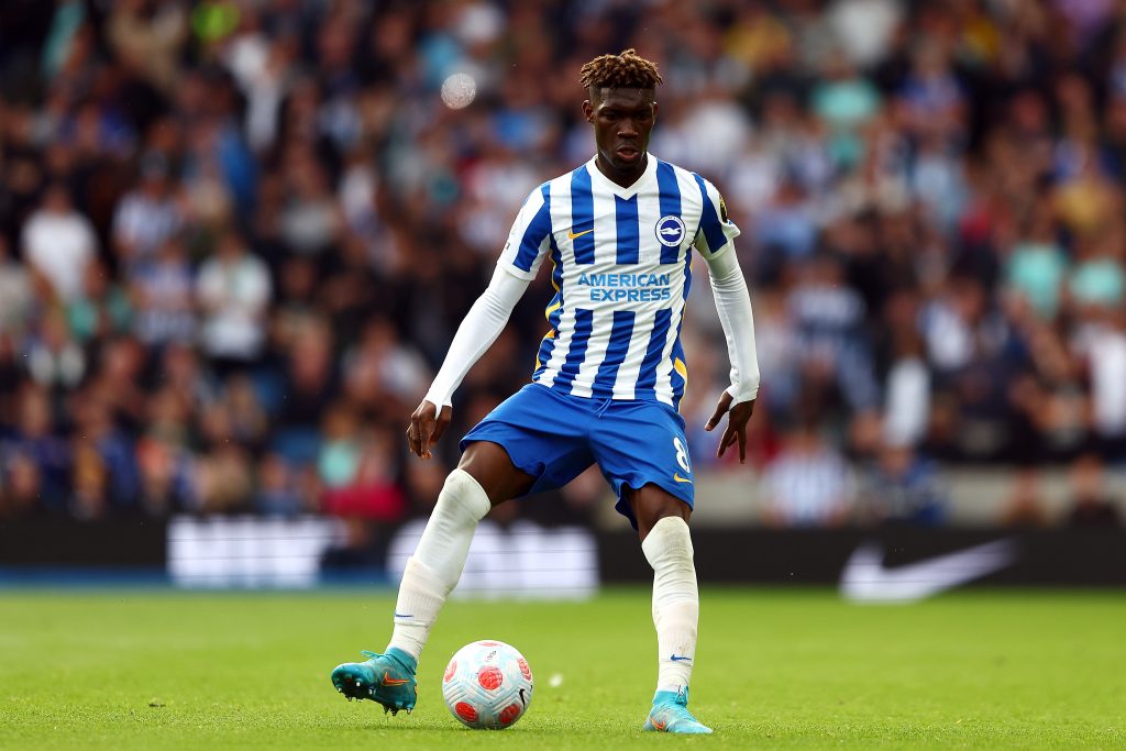 Bissouma Brighton &amp; Hove Albion v Manchester United - Premier League