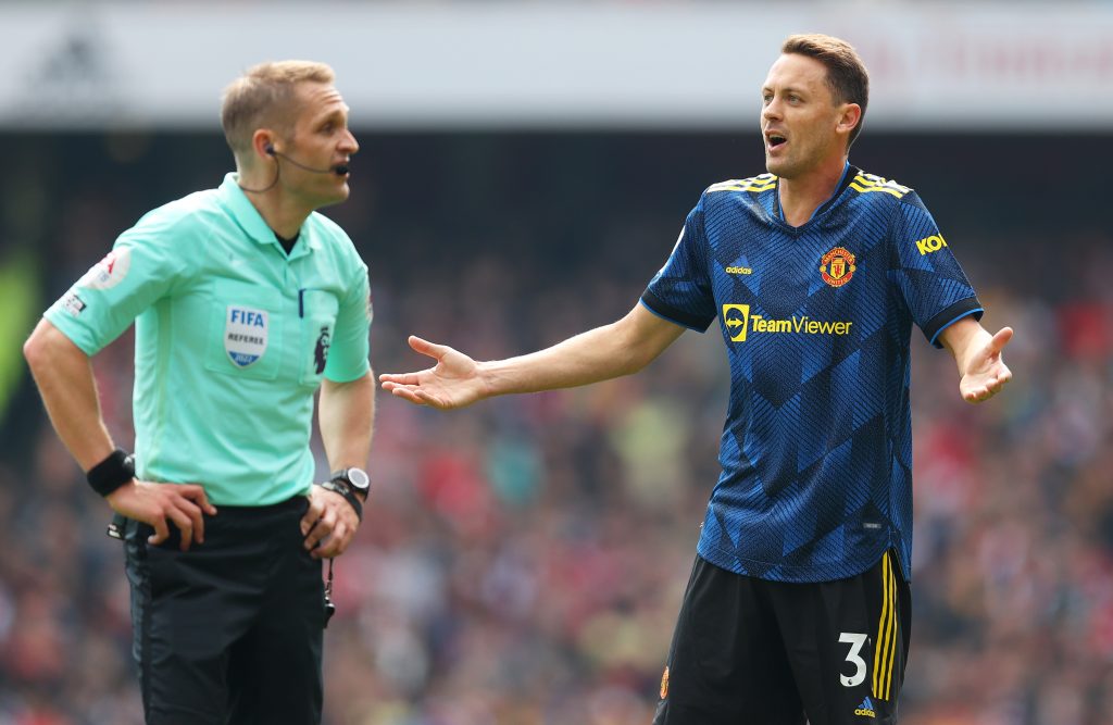 matic Arsenal v Manchester United - Premier League