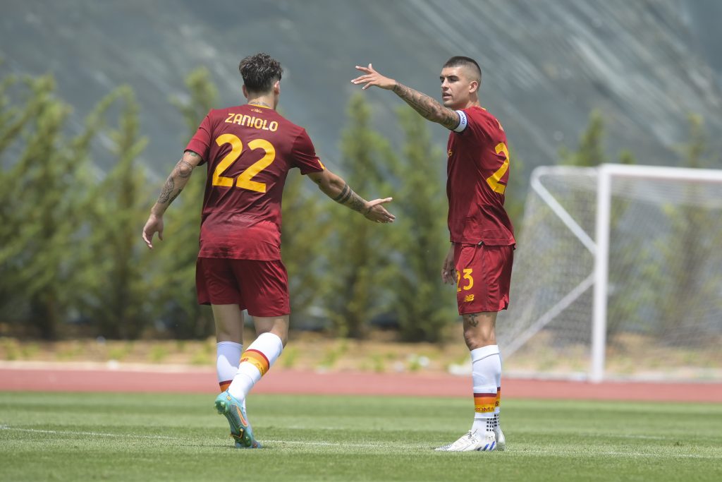 zaniolo mancini Sunderland v AS Roma: Pre-Season Friendly