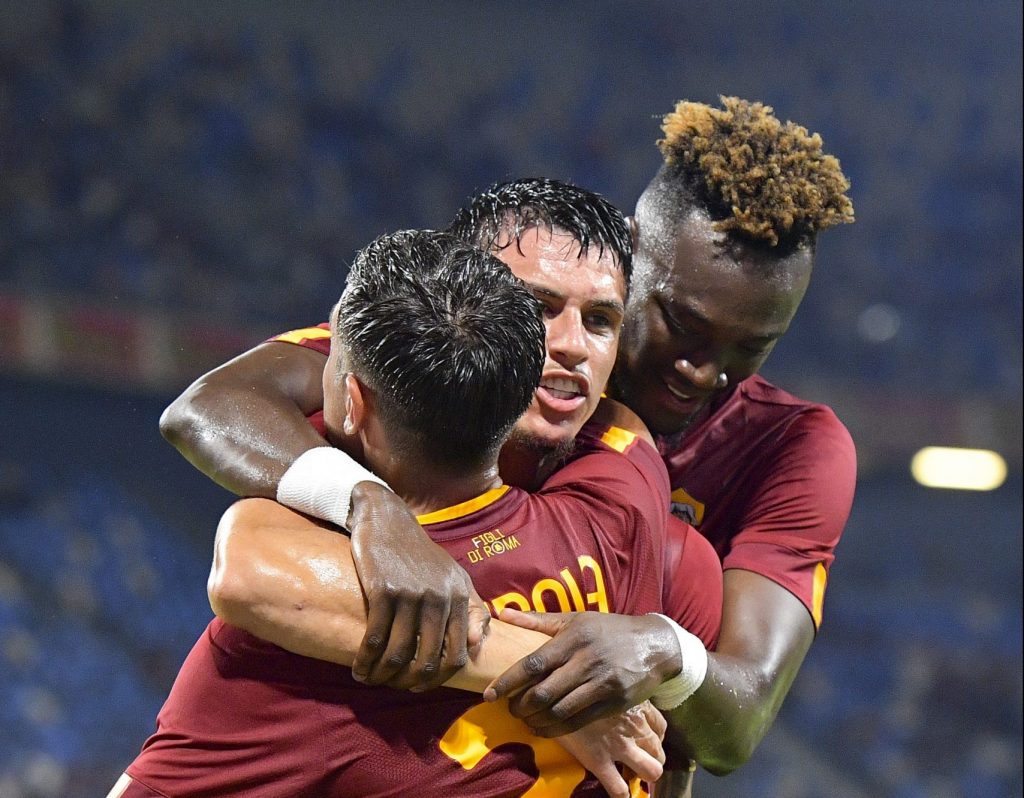 ibanez dybala abraham Tottenham Hotspur v AS Roma - Pre-Season Friendly