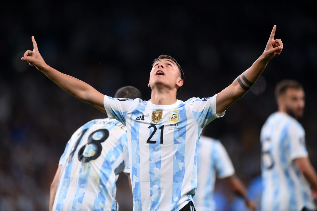 dybala Italy v Argentina - Finalissima 2022