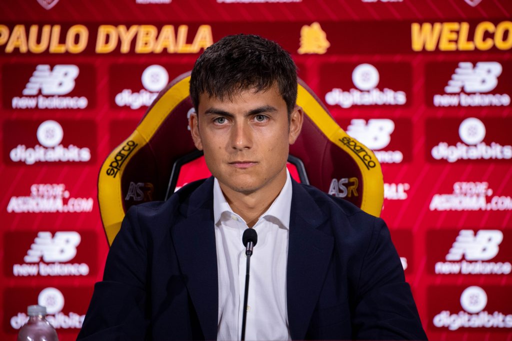 dybala AS Roma Training Session &amp; Press Conference
