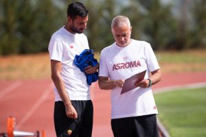 Mourinho Foti AS Roma Training Session
