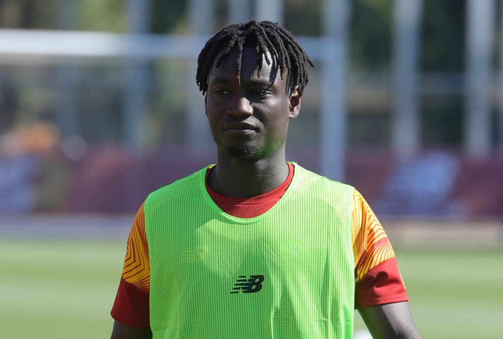 allenamento roma trigoria darboe(1)