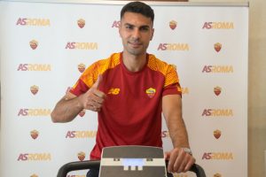 Celik AS Roma Unveil New Signing Zeki Celik