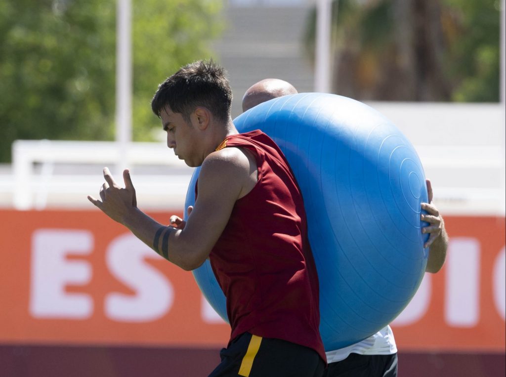 Dybala AS Roma Training Session