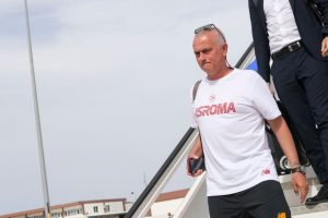AS Roma coach Josè Mourinho travels to Albufeira