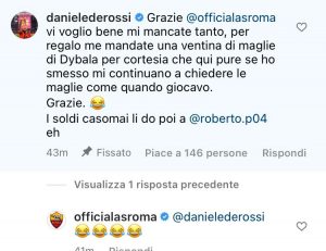 de rossi maglie