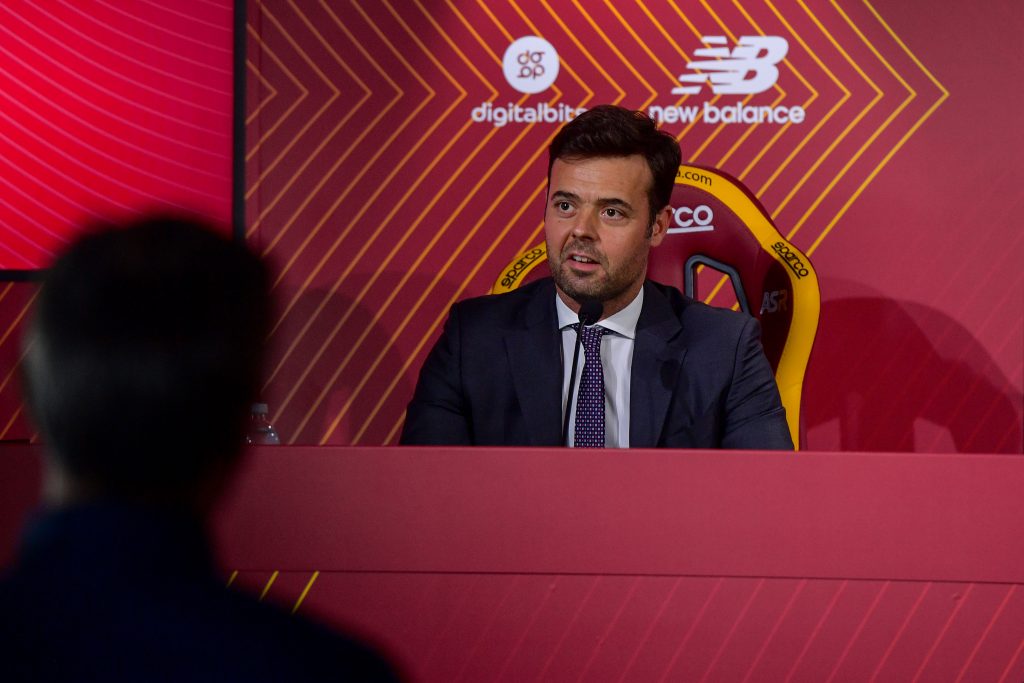 pinto AS Roma Unveil New Signing Paulo Dybala