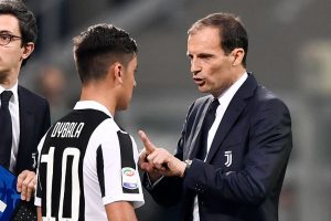 Allegri Dybala FC Internazionale v Juventus - Serie A