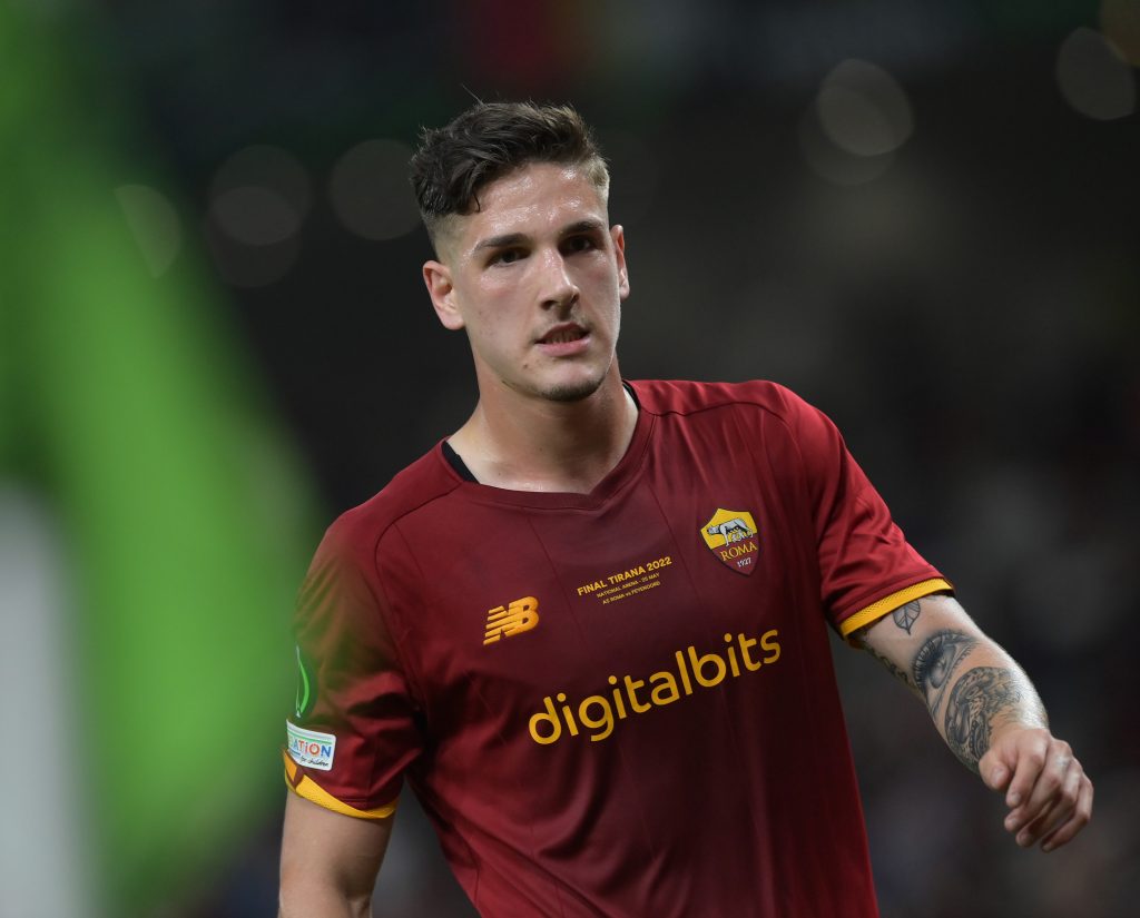 zaniolo AS Roma v Feyenoord - UEFA Europa Conference League Final 2021/22