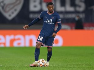 Wijnaldum RB Leipzig v Paris Saint-Germain: Group A - UEFA Champions League